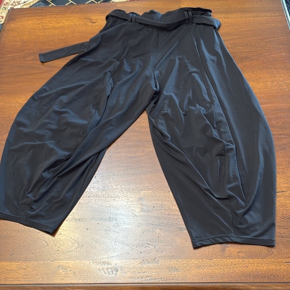 Anthropologie Pants Trousers Loose Black Pants Large size women's - Picture 8 of 8